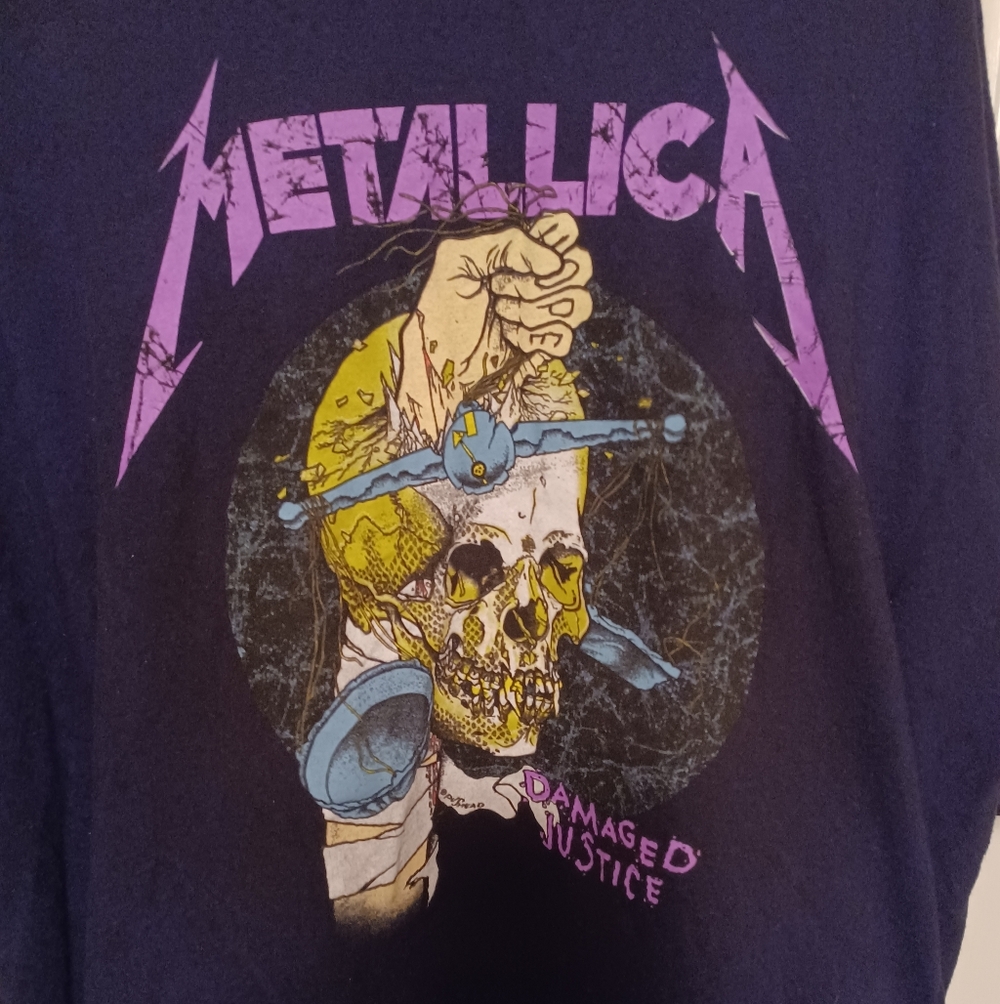 LG Dark Blue Metallica T-Shirt